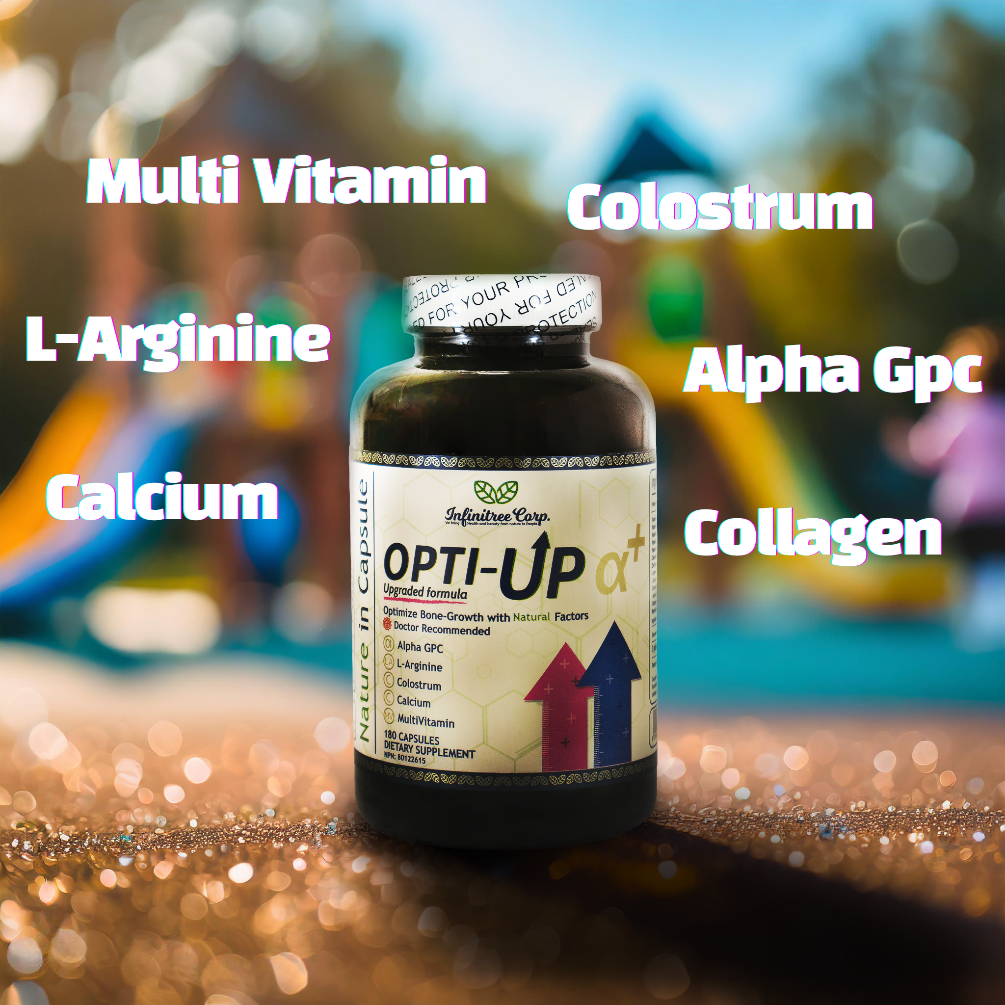 (Set of 6) Opti-Up Alpha Plus 180 Capsules