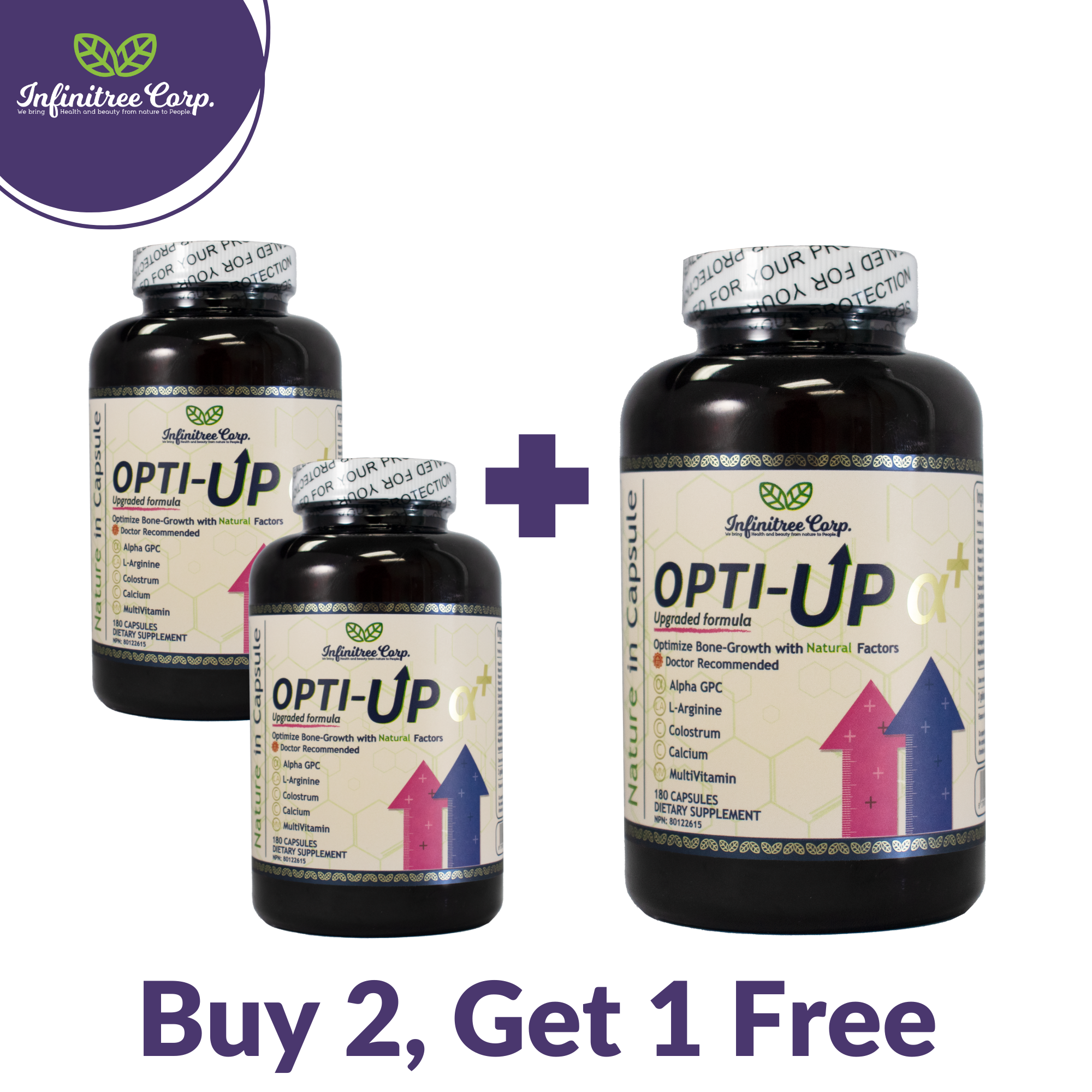 (🎉 Buy2, Get 1 Free) Opti-Up Alpha Plus 180 Capsules, Set of 3 Bottles